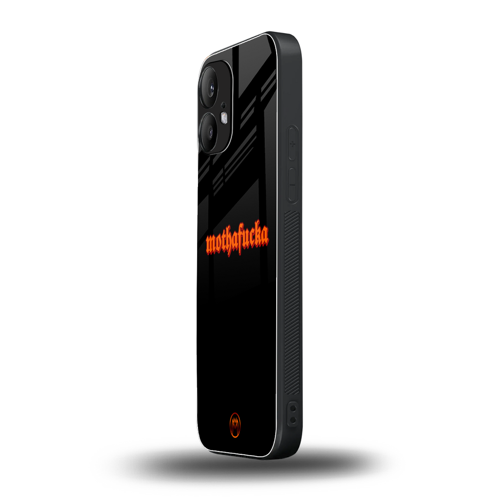 mothafucka back phone cover | glass case for nothing phone 2