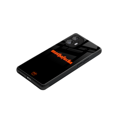 mothafucka back phone cover | glass case for nothing phone 2