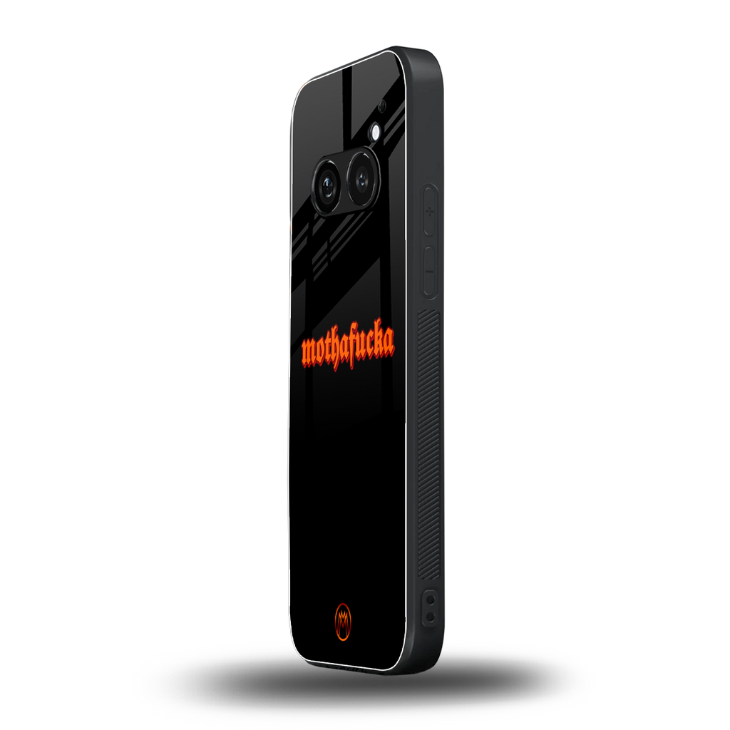 mothafucka back phone cover | glass case for nothing phone 2a