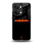 mothafucka back phone cover | glass case for oneplus nord 3