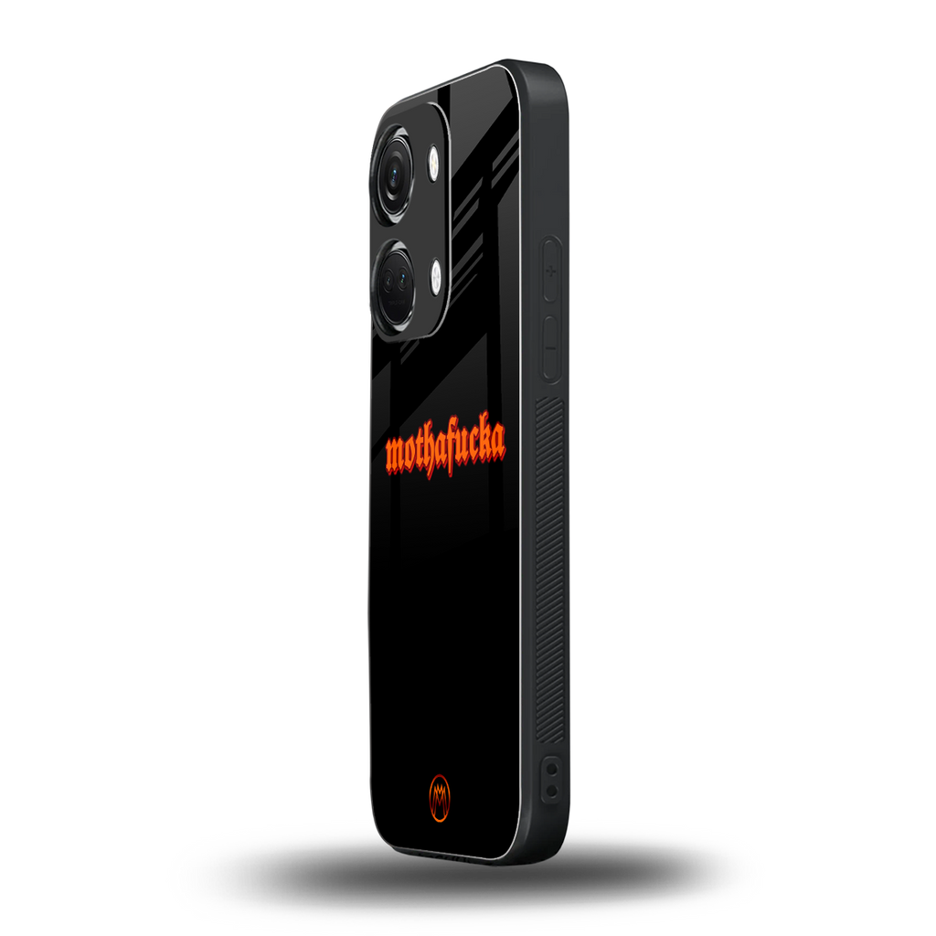 mothafucka back phone cover | glass case for oneplus nord 3