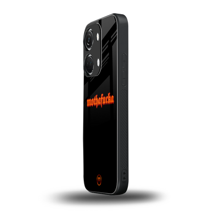 mothafucka back phone cover | glass case for oneplus nord 3