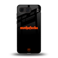 mothafucka back phone cover | glass case for oneplus nord 4