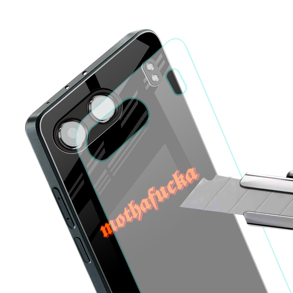 mothafucka back phone cover | glass case for oneplus nord 4