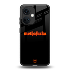 mothafucka back phone cover | glass case for oneplus nord ce 3