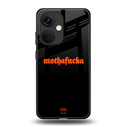 mothafucka back phone cover | glass case for oneplus nord ce 3