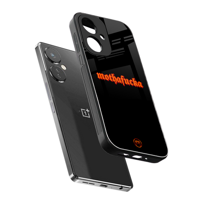 mothafucka back phone cover | glass case for oneplus nord ce 3