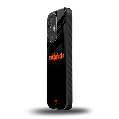 mothafucka back phone cover | glass case for oneplus nord ce 3