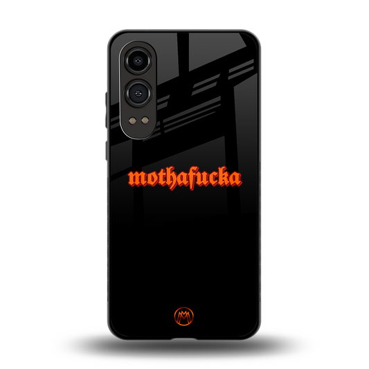 mothafucka back phone cover | glass case for oneplus nord ce 4 lite