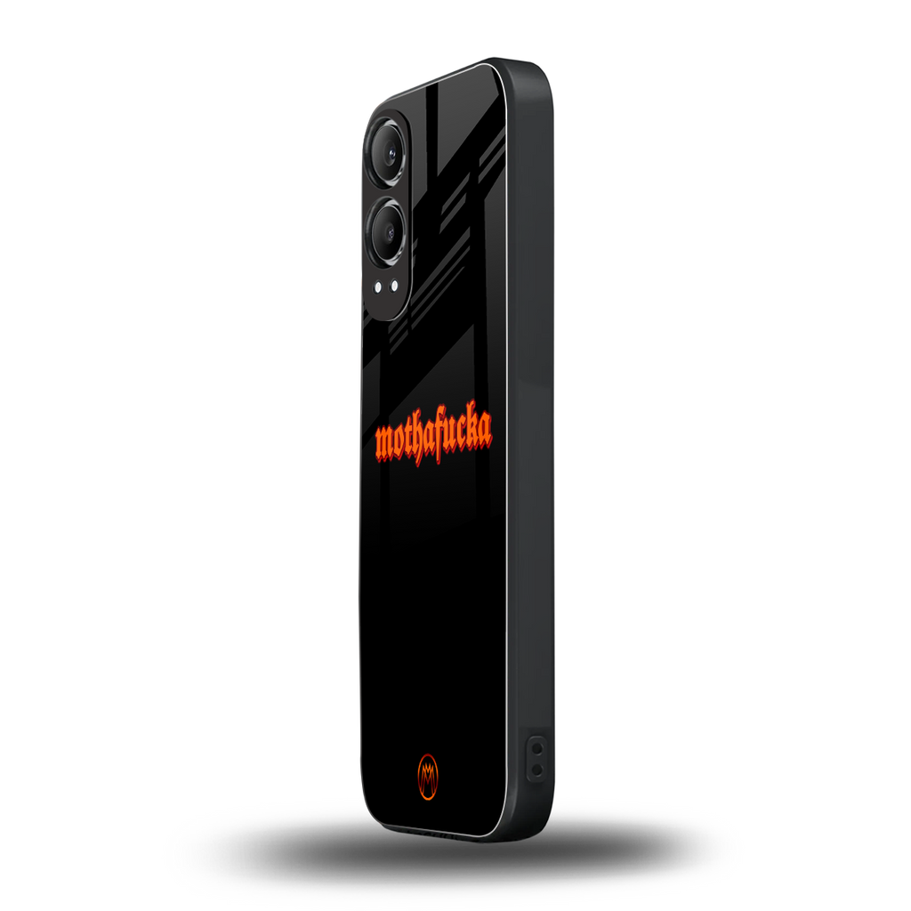 mothafucka back phone cover | glass case for oneplus nord ce 4 lite