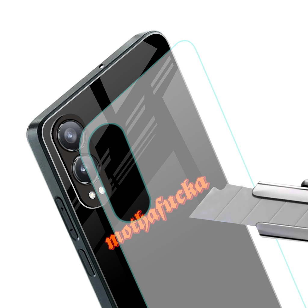 mothafucka back phone cover | glass case for oneplus nord ce 4 lite