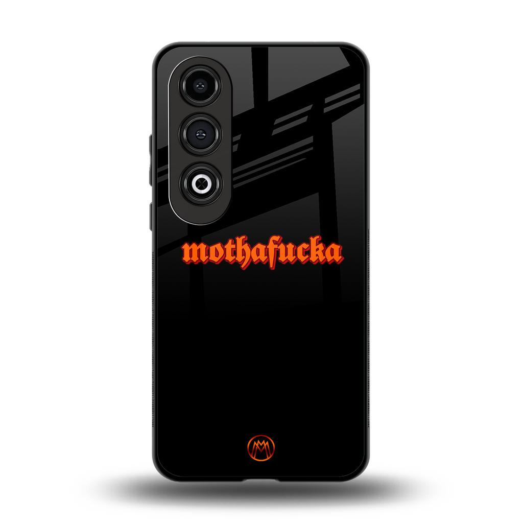 mothafucka back phone cover | glass case for oneplus nord ce 4