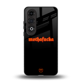 mothafucka back phone cover | glass case for oneplus nord ce 4