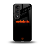 mothafucka back phone cover | glass case for oneplus nord ce 4