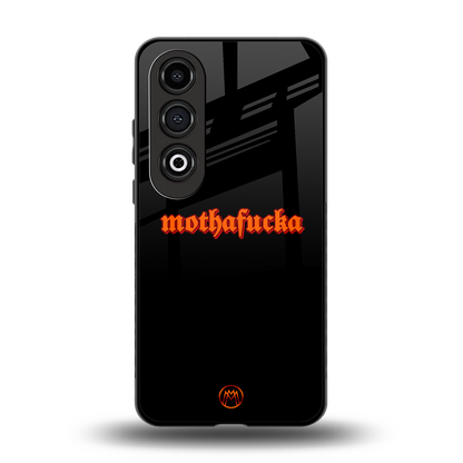 mothafucka back phone cover | glass case for oneplus nord ce 4