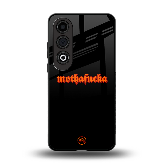mothafucka back phone cover | glass case for oneplus nord ce 4