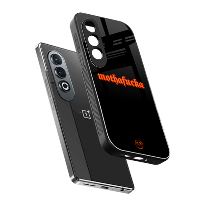 mothafucka back phone cover | glass case for oneplus nord ce 4