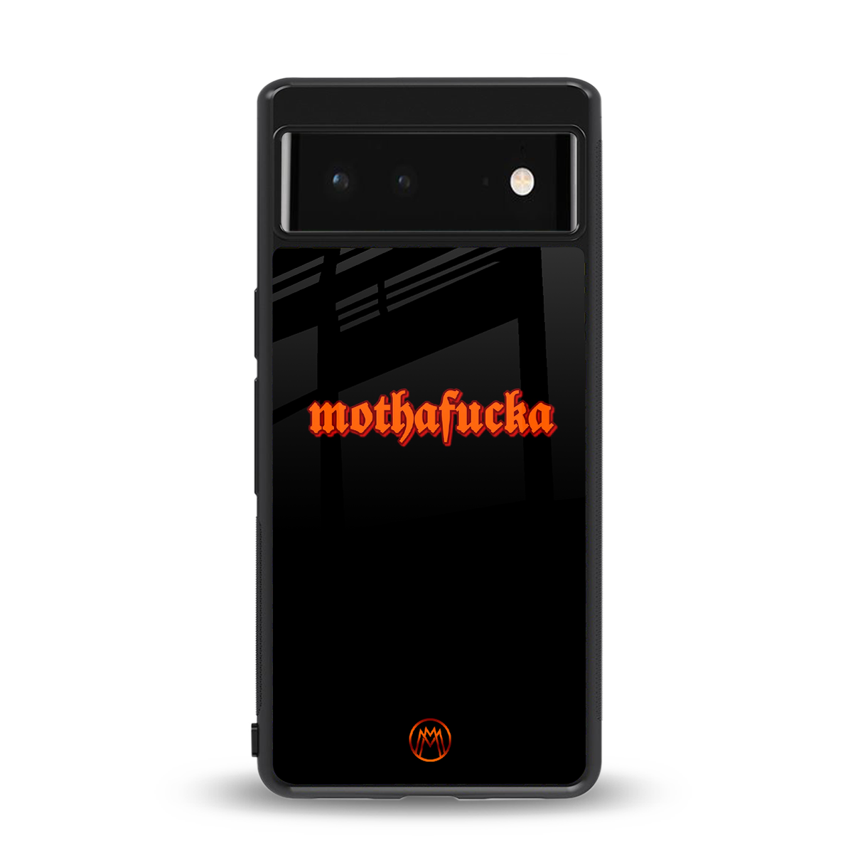mothafucka back phone cover | glass case for google pixel 6