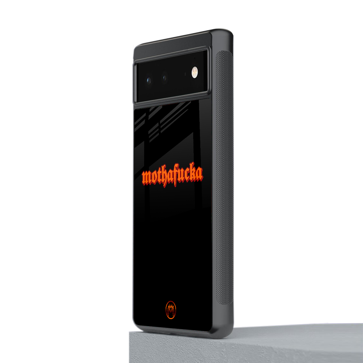 mothafucka back phone cover | glass case for google pixel 6