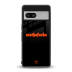 mothafucka back phone cover | glass case for Google Pixel 7
