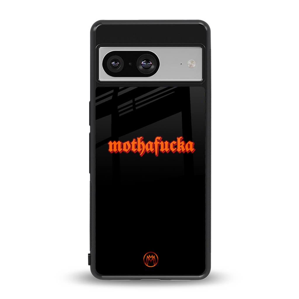 mothafucka back phone cover | glass case for Google Pixel 8