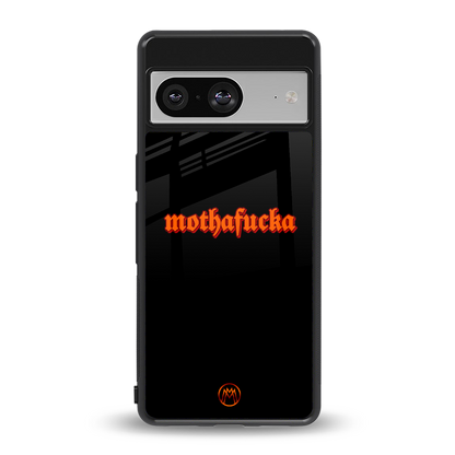 mothafucka back phone cover | glass case for Google Pixel 8