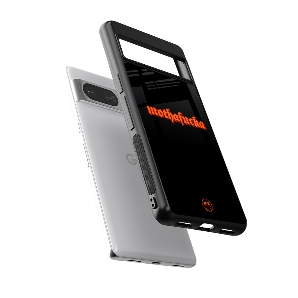 mothafucka back phone cover | glass case for Google Pixel 8