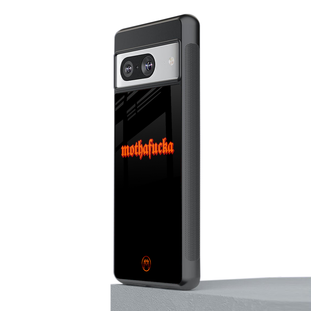 mothafucka back phone cover | glass case for Google Pixel 8