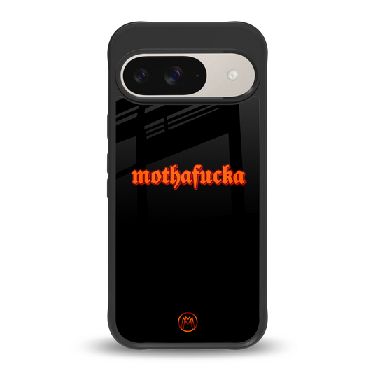 mothafucka back phone cover | glass case for google pixel 9