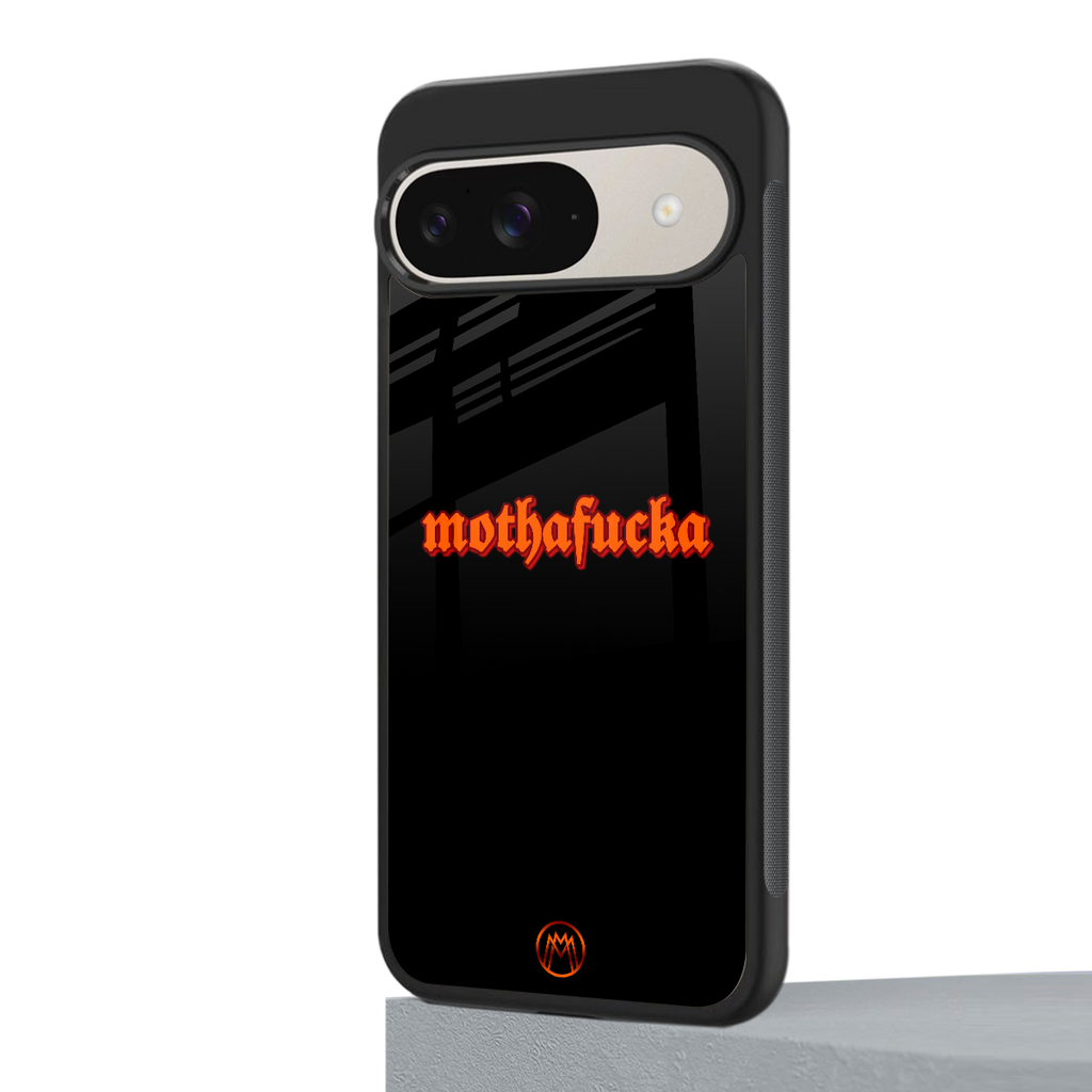 mothafucka back phone cover | glass case for google pixel 9