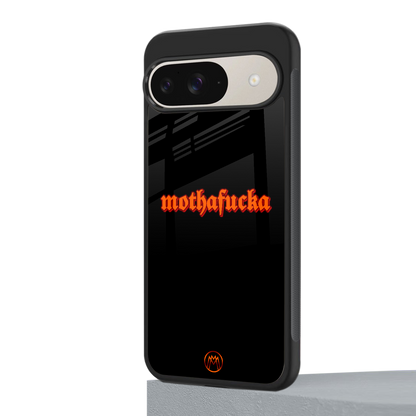 mothafucka back phone cover | glass case for google pixel 9