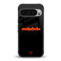 mothafucka back phone cover | glass case for google pixel 9 pro