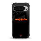 mothafucka back phone cover | glass case for google pixel 9 pro