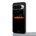 mothafucka back phone cover | glass case for google pixel 9 pro