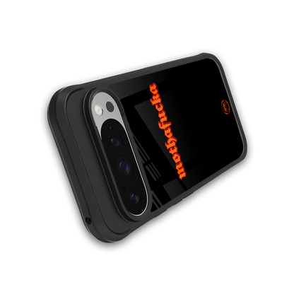 mothafucka back phone cover | glass case for google pixel 9 pro xl
