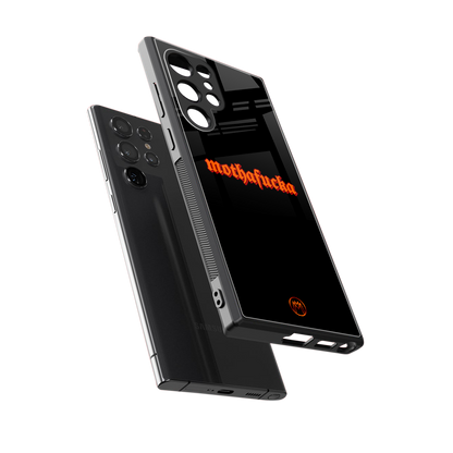 mothafucka back phone cover | glass case for samsung galaxy s23 ultra