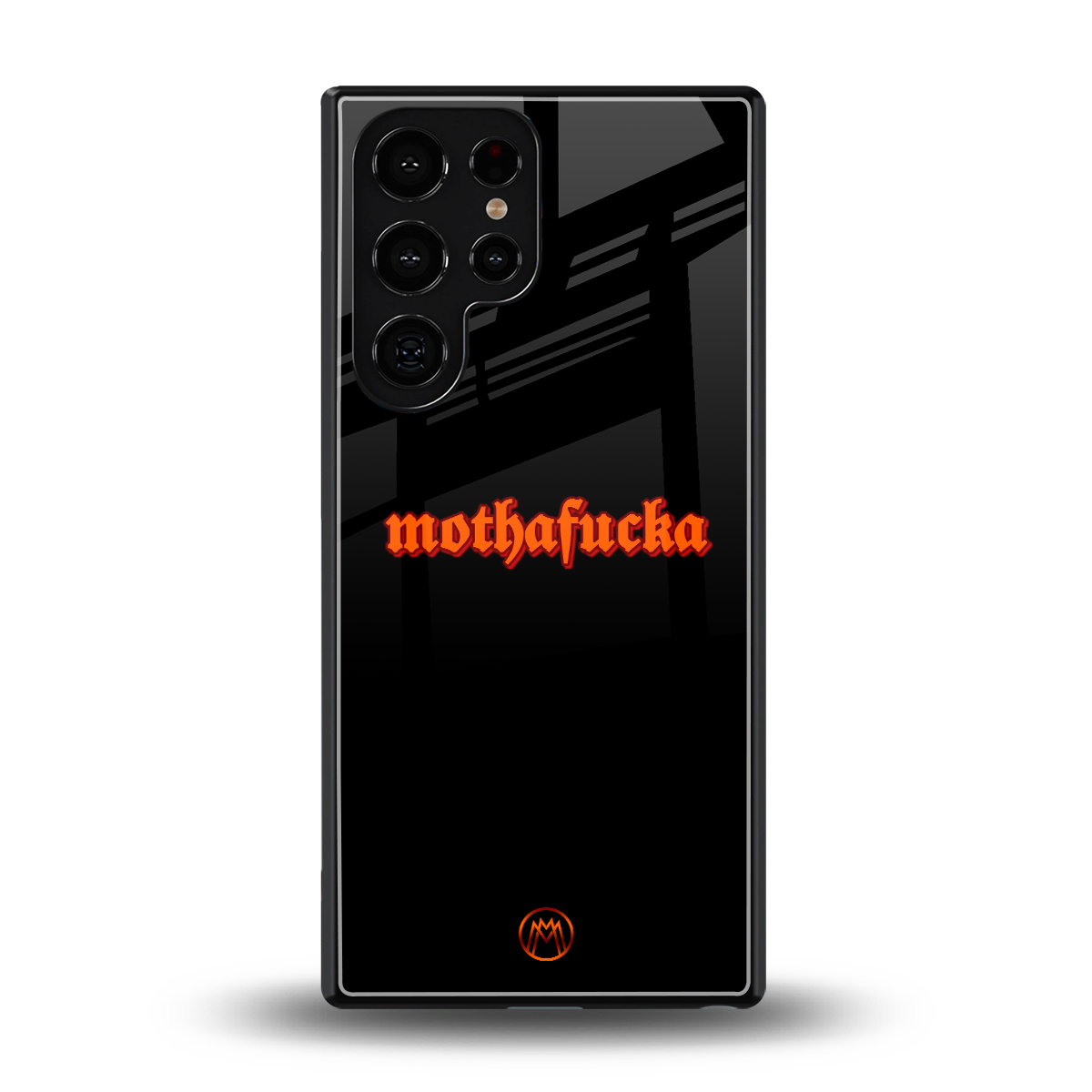 mothafucka back phone cover | glass case for samsung galaxy s25 ultra