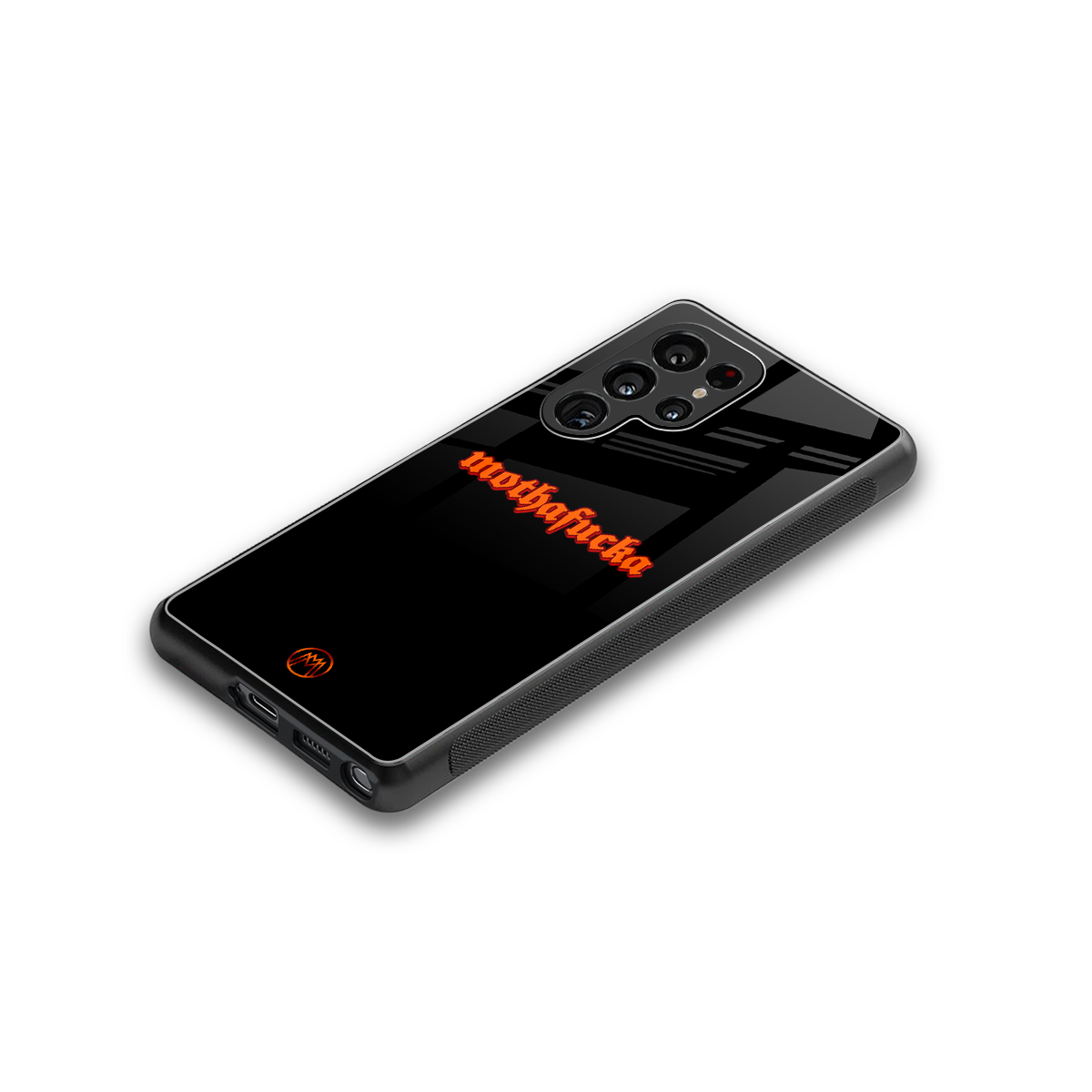 mothafucka back phone cover | glass case for samsung galaxy s25 ultra