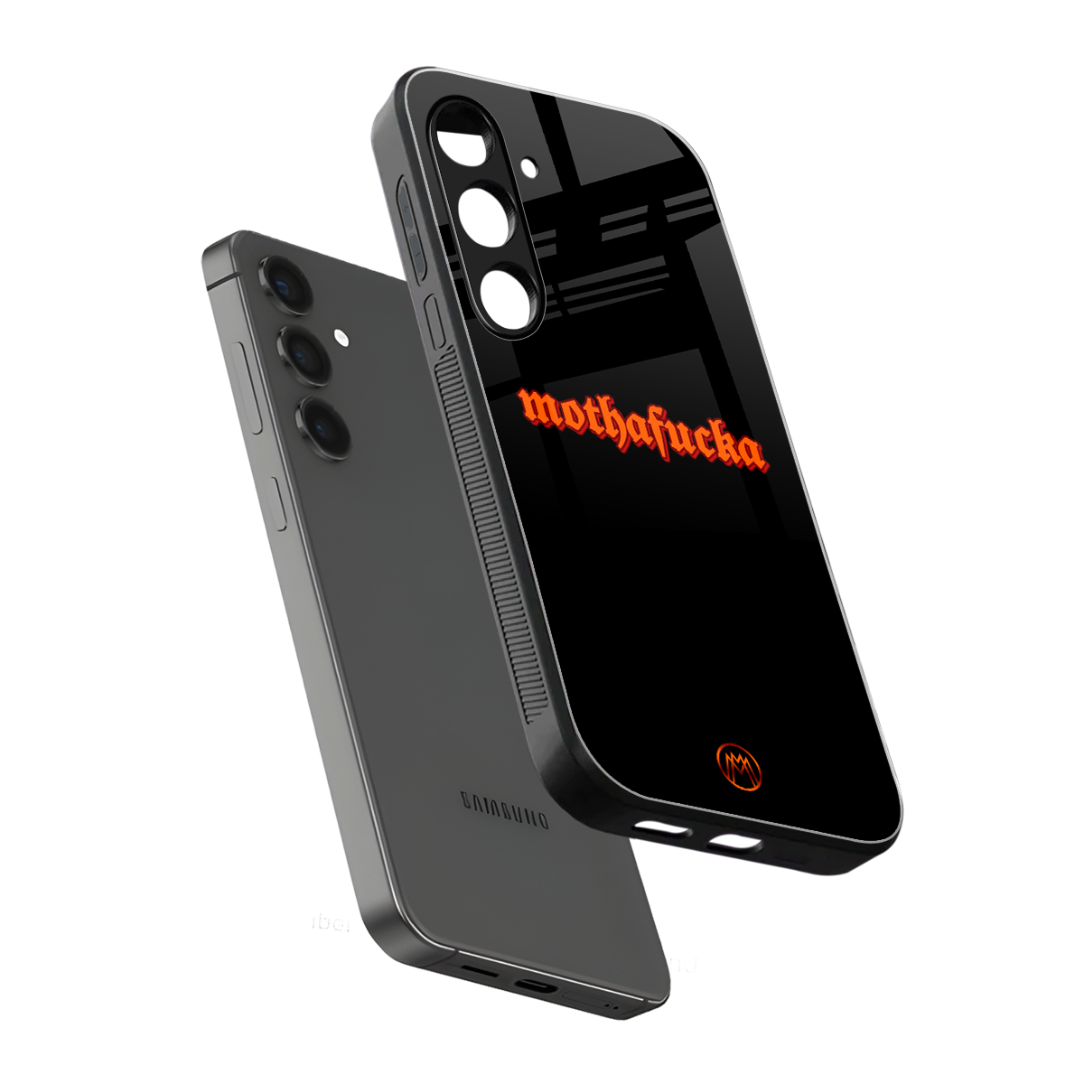 mothafucka back phone cover | glass case for samsung galaxy s24 plus