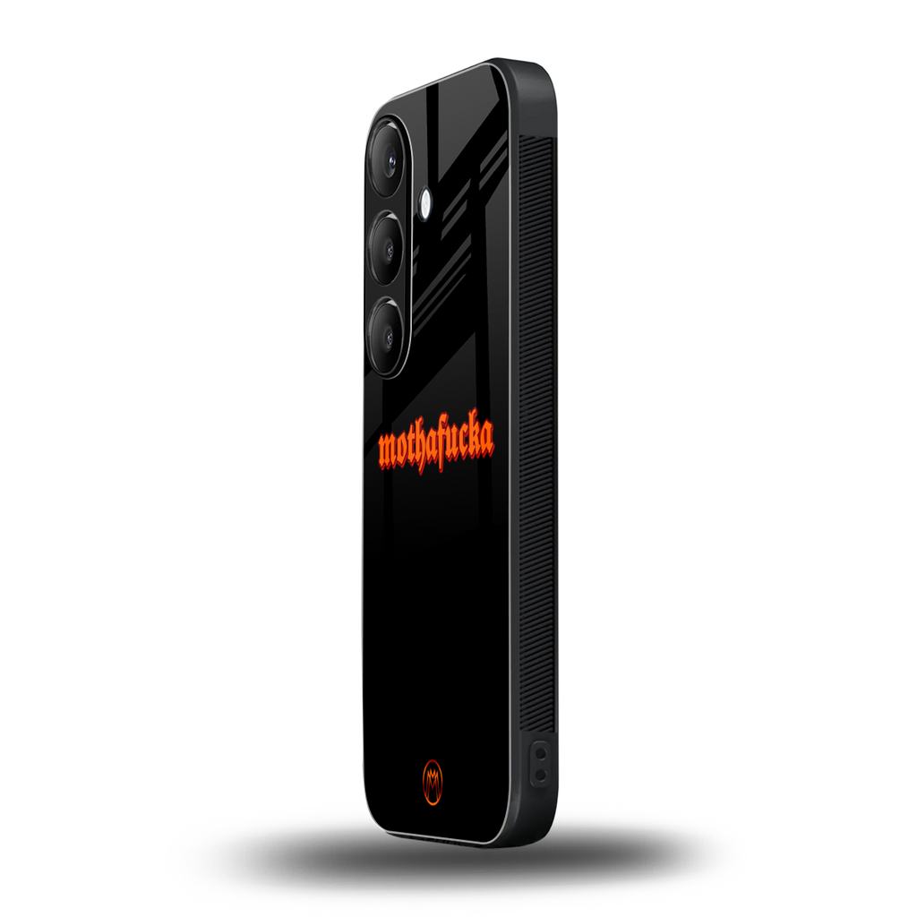 mothafucka back phone cover | glass case for samsung galaxy s23 plus