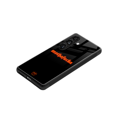 mothafucka back phone cover | glass case for samsung galaxy s24 fe