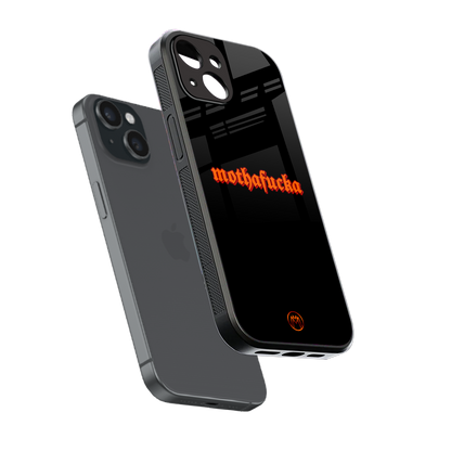 mothafucka back phone cover | glass case for iphone 15