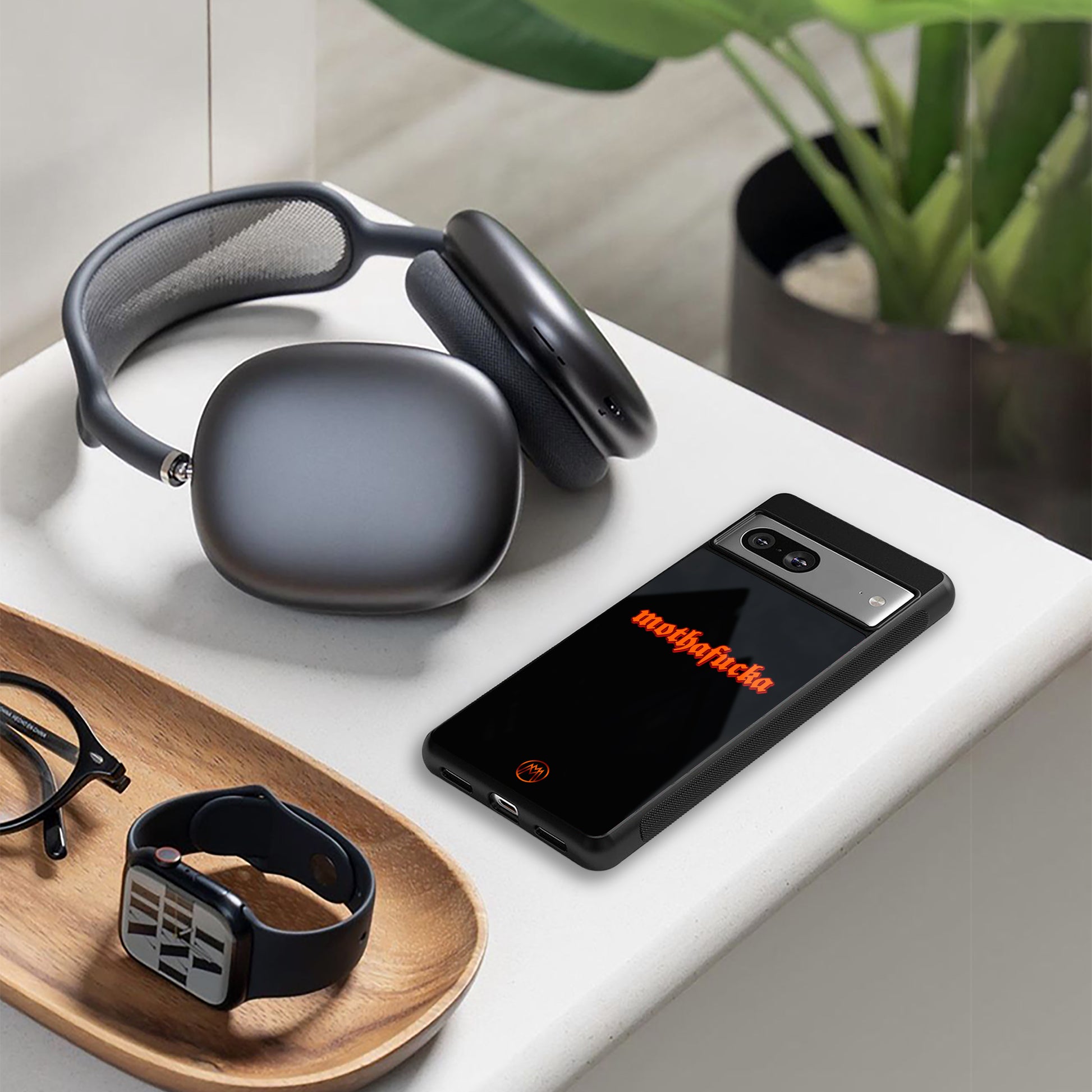 mothafucka back phone cover | glass case for iphone 16