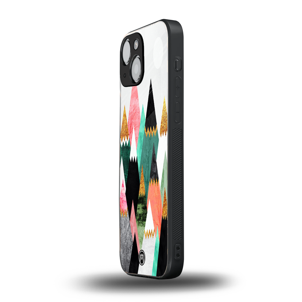 mountains are calling back phone cover | glass case for iphone 13 mini