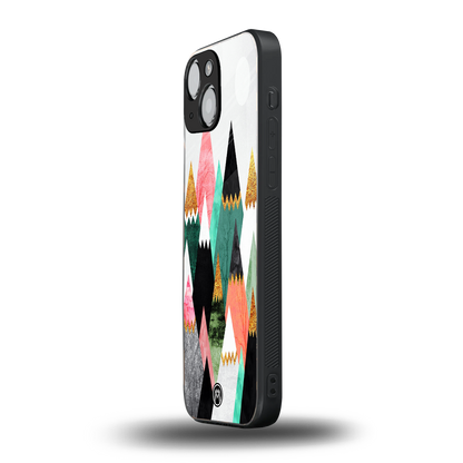 mountains are calling back phone cover | glass case for iphone 13 mini