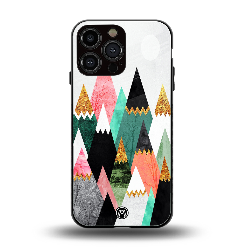 mountains are calling back phone cover | glass case for iphone 13 pro max