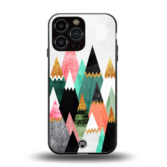 mountains are calling back phone cover | glass case for iphone 13 pro max