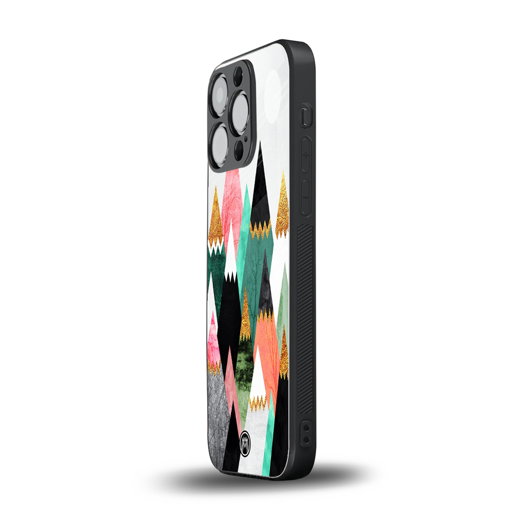 mountains are calling back phone cover | glass case for iphone 13 pro