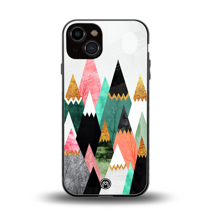 mountains are calling back phone cover | glass case for iphone 13