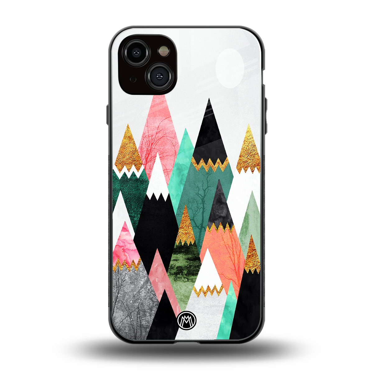 mountains are calling back phone cover | glass case for iphone 15 plus